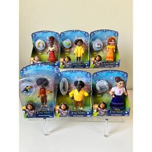 Disney Encanto 3-inch Small Doll Toy Figure Lot of 6 NEW